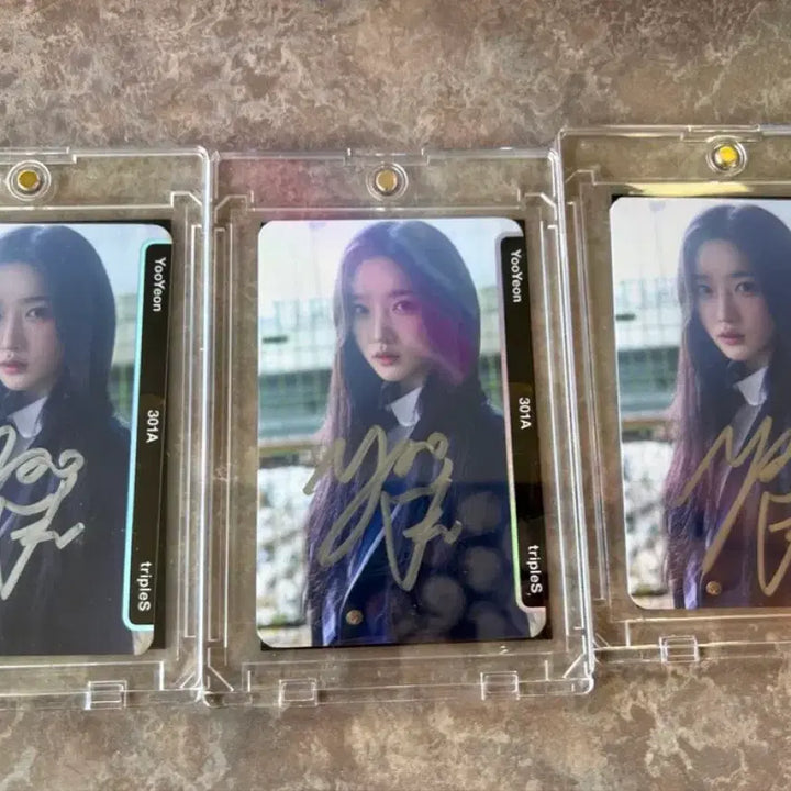 [BUNJANG] tripleS Kim Yooyeon Signed OMA / 트리플에스 미국투어 김유연 싸인 OMA 판매합니다