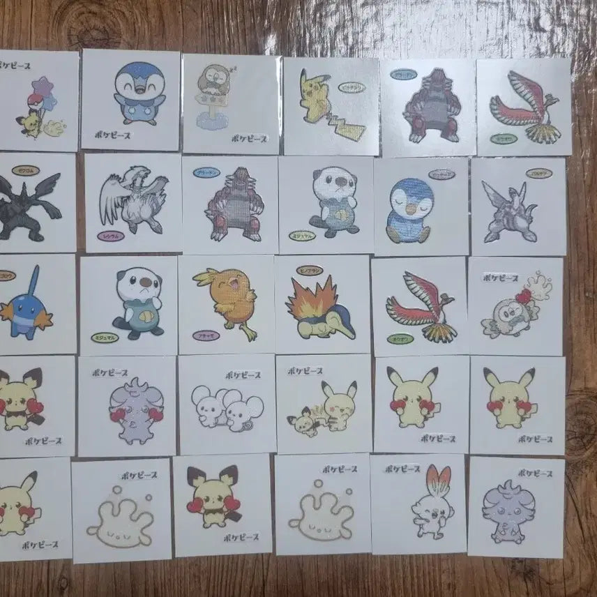 [BUNJANG] Pokemon Bread Stickers Part 2 / 일본 포켓몬 띠부씰