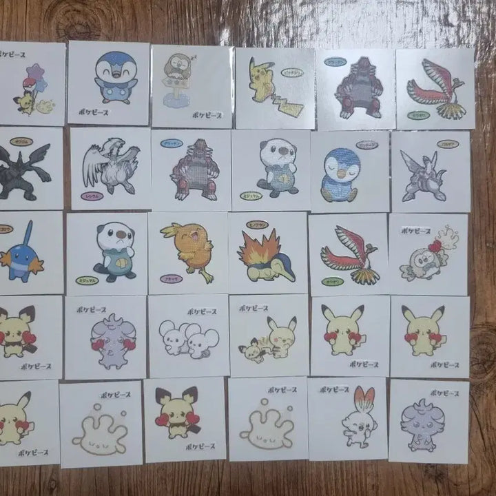 [BUNJANG] Japanese Pokemon Stickers - Bundle Set / 일본 포켓몬 띠부씰