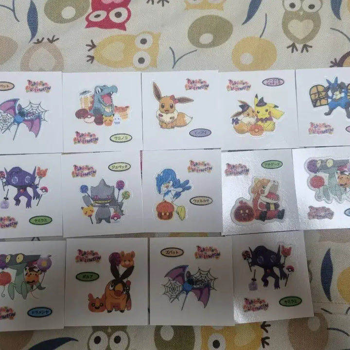 [BUNJANG] Pokemon Bread Stickers Part 2 / 일본 포켓몬 띠부씰