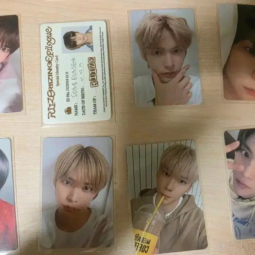 [BUNJANG] RIIZE Eunseok Bundle Set Photocard / 라이즈 은석 포카