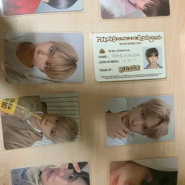 [BUNJANG] RIIZE Eunseok Bundle Set Photocard / 라이즈 은석 포카