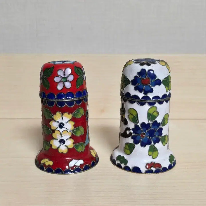 [BUNJANG] Cloisonné Ornament Set (2 pcs) / 칠보 장식품 2개