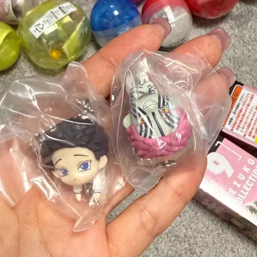 [BUNJANG] Demon Slayer Gacha Chain &amp; Ring Collection / 귀칼 대롱가챠 정가양도 (세트가격)