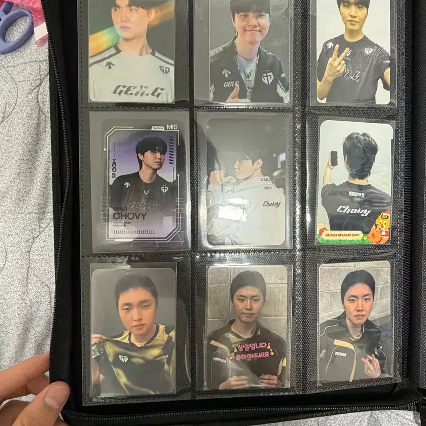 [BUNJANG] Gen.G Chovy Photocard Bundle Set / 젠지 쵸비 포토카드 일괼