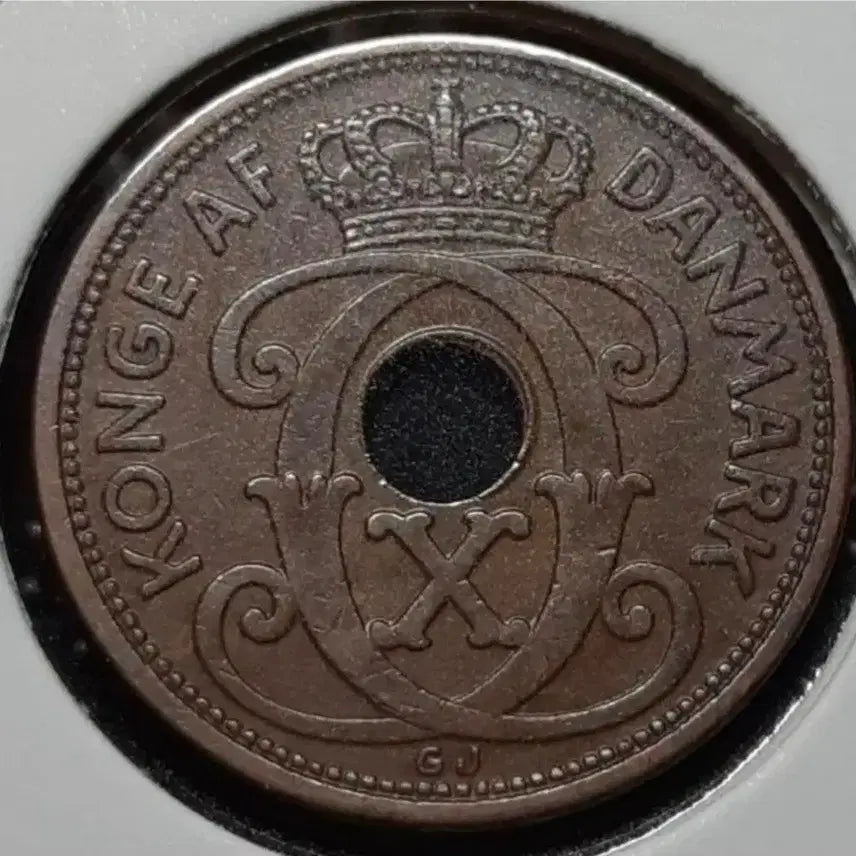 [BUNJANG] Denmark 1928 2 Ore Coin / 덴마크 1928년 2오레.외국주화 주화 화폐 동전