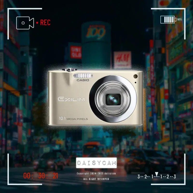 [BUNJANG] Casio EX-Z100 Gold Vintage Digital Camera / 카시오 EX-Z100 골드 빈티지 디카 카메라