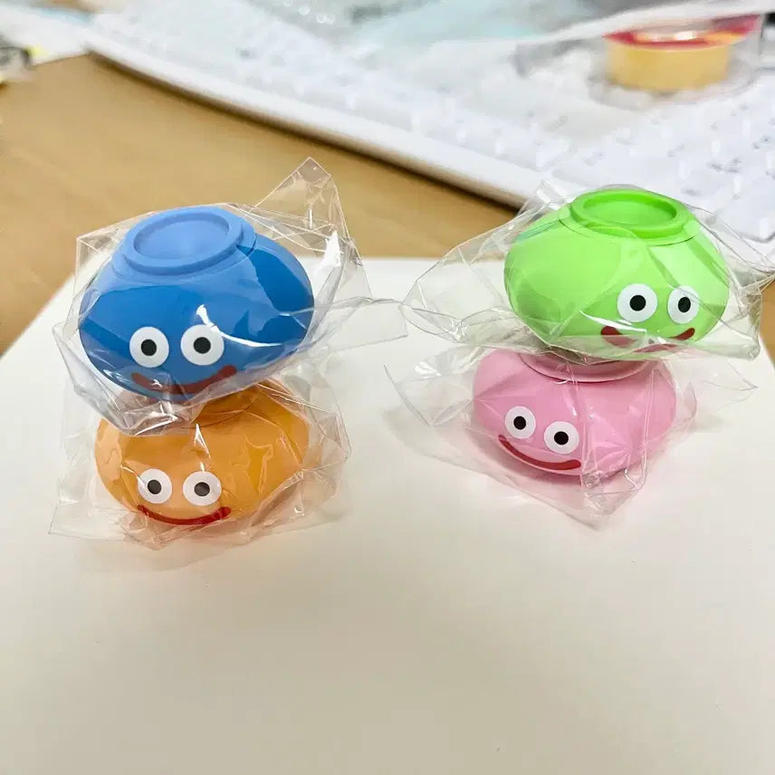 [BUNJANG] Dragon Quest Tsumi Tsumi Rubber Slime Storage Box Set / (4종세트) 드래곤퀘스트 츠미츠미 고무 슬라임 소품함 4종
