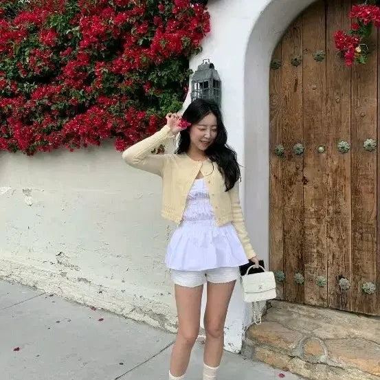 [BUNJANG] SIYE Spring Tweed Shorts (M) / 시예 스프링 트위드 쇼츠 m