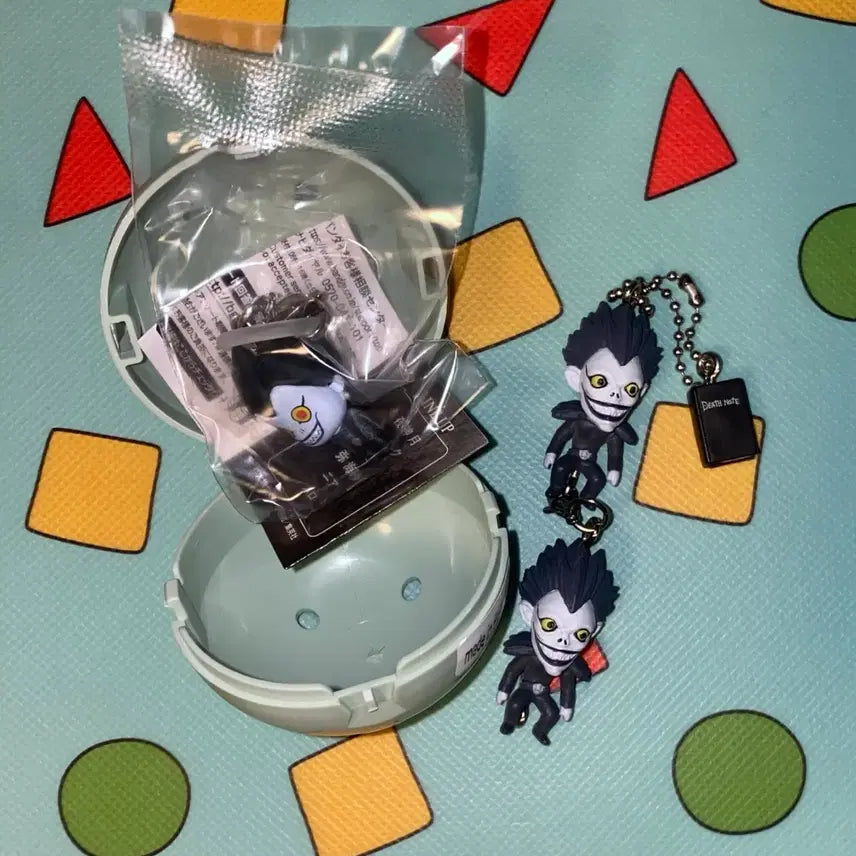 [BUNJANG] Death Note Ryuk Gacha Keychain Bundle Set / 데스노트 류크 대롱 연결 가챠 메지루시 일괄