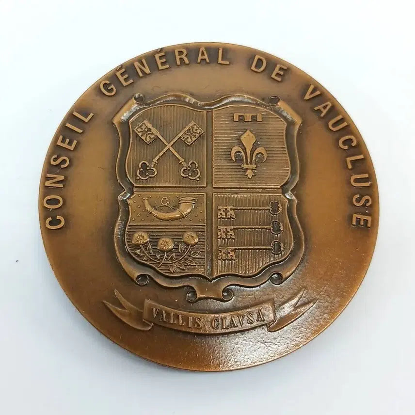 [BUNJANG] Vaucluse Departmental Council Commemorative Medal - Bronze / 프랑스 보클뤼즈 도의회 기념 메달