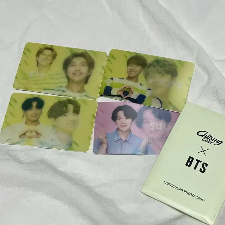 [BUNJANG] BTS Chilsung Cider Lenticular Photocard / 방탄소년단 BTS 칠성사이다 렌티큘러 포카 포토카드