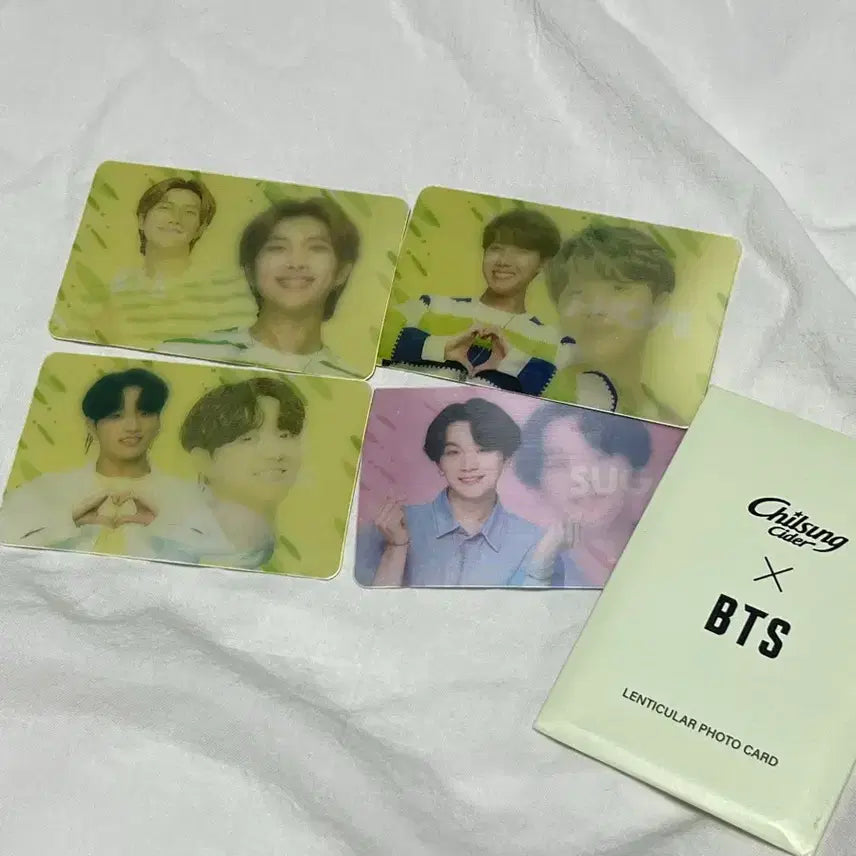 [BUNJANG] BTS Chilsung Cider Lenticular Photocard / 방탄소년단 BTS 칠성사이다 렌티큘러 포카 포토카드