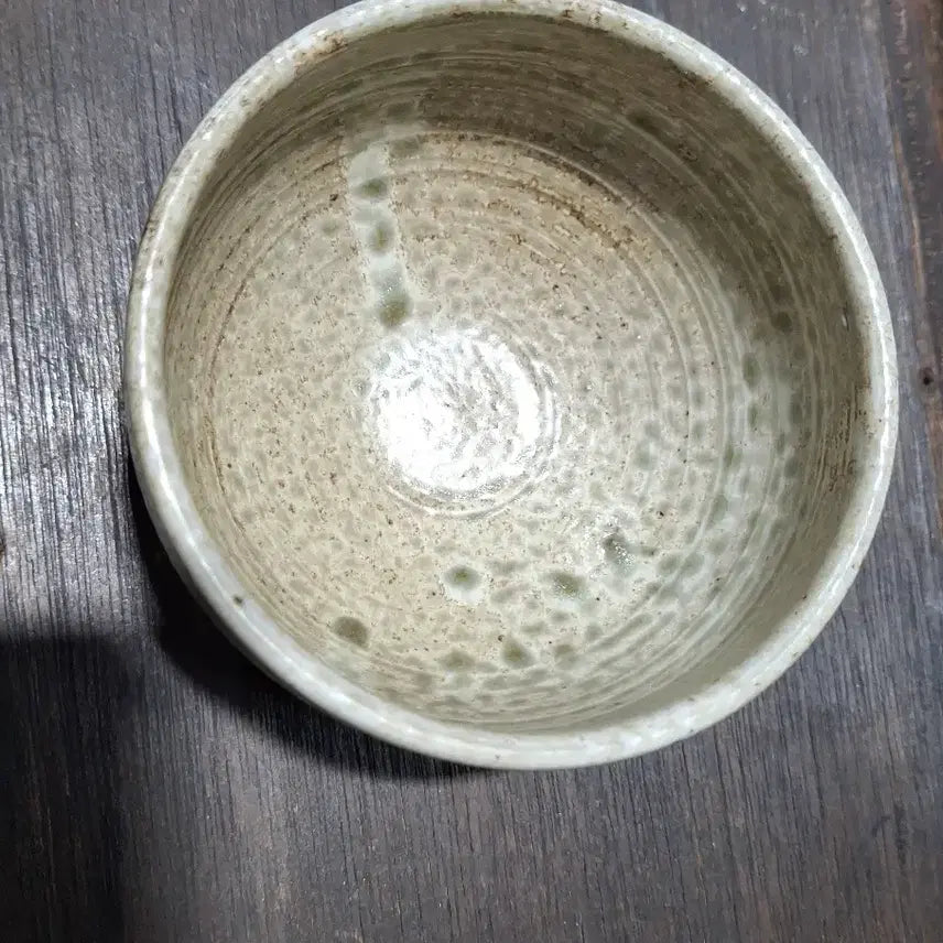 [BUNJANG] Master Potter Bangok Seo Dong-gyu Celadon Green Glaze Tea Bowl Set (2 pcs) / 도예명장(무형 문화재) 방곡 서동규 선생  녹유다완2점