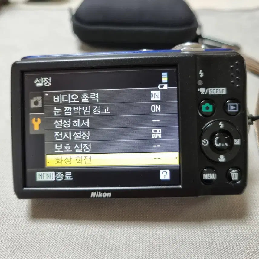 [BUNJANG] Nikon Coolpix L22 Blue Digital Camera / 니콘 쿨픽스 L22 블루 디지털 카메라 팝니다.