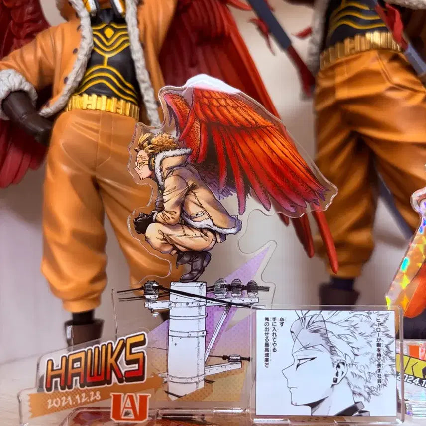 [BUNJANG] Hawks Diorama Acrylic Set / 호크스 디오라마 아크릴 일괄 판매