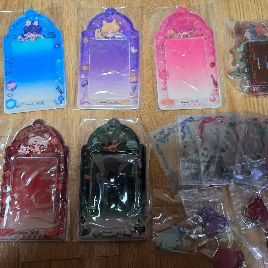 [BUNJANG] PLAVE Unofficial Photocard Holder Set Bundle / 플레이브 비공식 포카홀더 세트 일괄