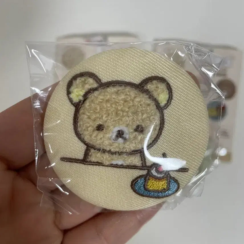 [BUNJANG] Rilakkuma Embroidered Badge Bundle Set / 일본정품) 리락쿠마 자수뱃지 일괄판매