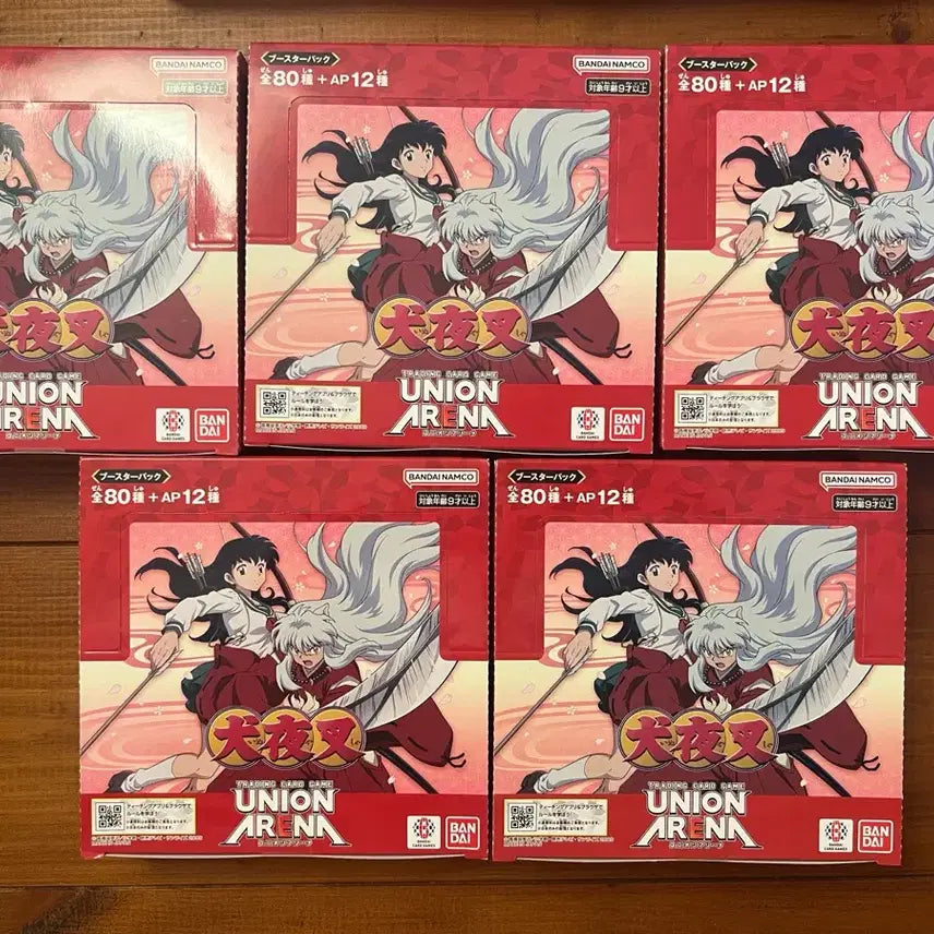 [BUNJANG] Union Arena Inuyasha Card Box (Japanese Version) / 일판 유니온아레나 이누야샤 카드 박스