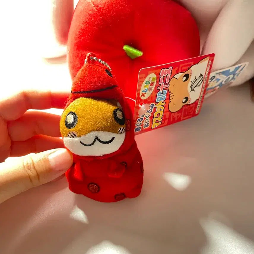 [BUNJANG] Hamster Club Red Snake Mini Doll Strap / [레어]햄스터 클럽 빨강 뱀 미니 인형 스트랩(택ㅇ)