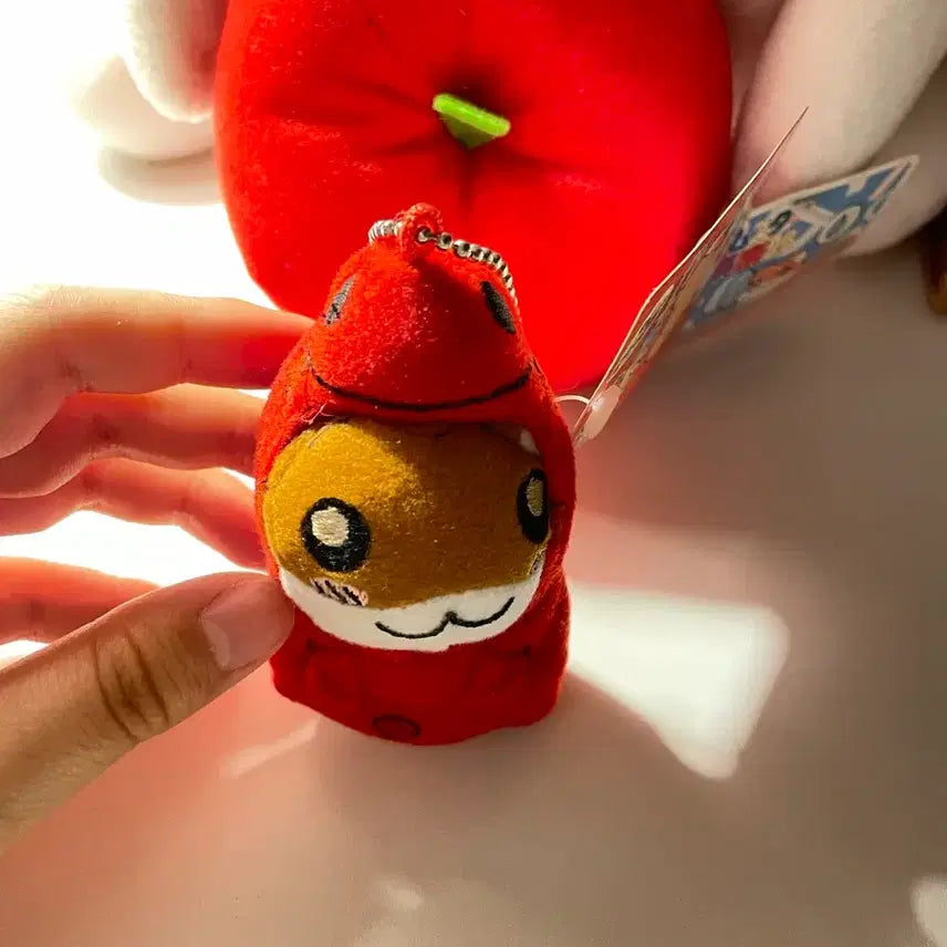 [BUNJANG] Hamster Club Red Snake Mini Doll Strap / [레어]햄스터 클럽 빨강 뱀 미니 인형 스트랩(택ㅇ)
