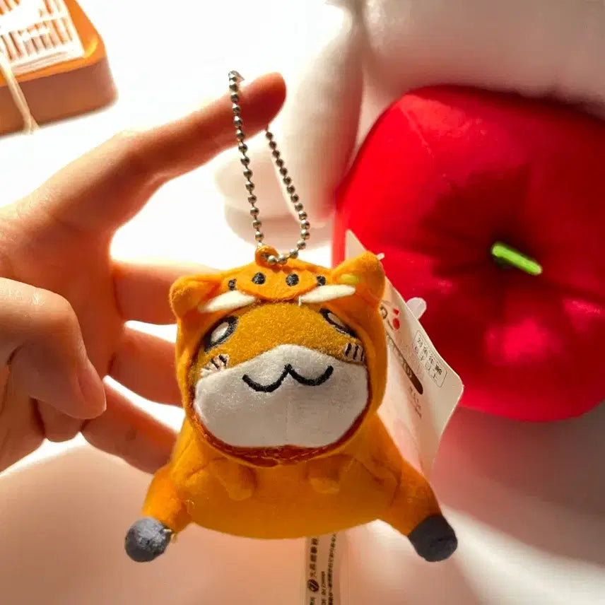 [BUNJANG] Hamster Club Pig Mini Doll Strap / [레어]햄스터 클럽 돼지 미니 인형 스트랩(택ㅇ)