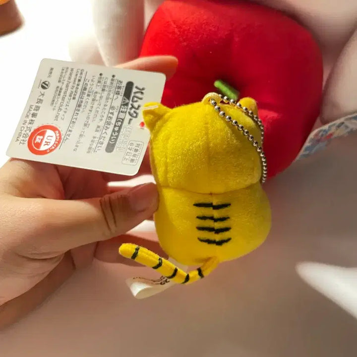 [BUNJANG] Hamster Club Tiger Mini Doll Strap / [레어]햄스터 클럽 호랑이 미니 인형 스트랩(택ㅇ)