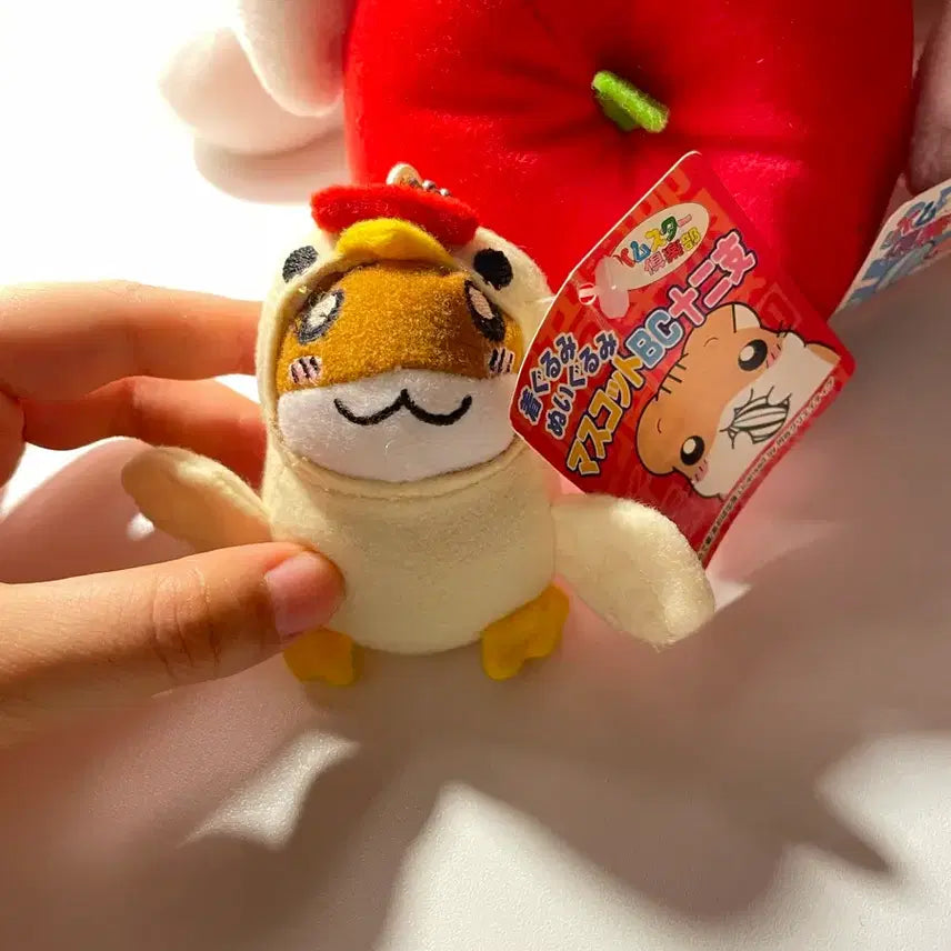 [BUNJANG] Hamster Club Kkokodak Mini Doll Strap / [레어]햄스터 클럽 꼬꼬닭 미니 인형 스트랩(택ㅇ)