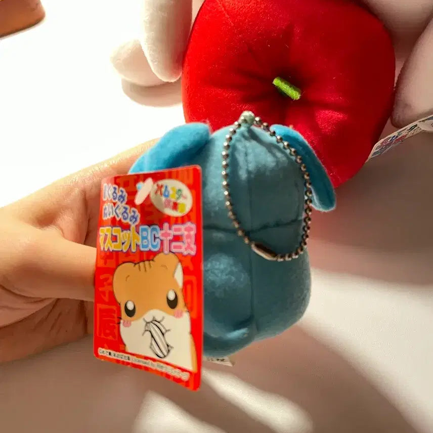 [BUNJANG] Hamster Club Squeaky Mini Doll Strap / [레어]햄스터 클럽 쥐 찍찍이 미니 인형 스트랩(택ㅇ)