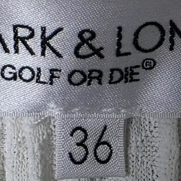[BUNJANG] Mark &amp;ロナ Golf Ribbed Knit Top / 마크앤로나 골프 골지니트  36