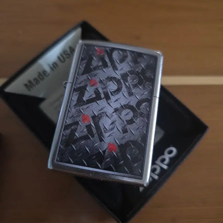 [BUNJANG] ACES "Ace of Spades &amp; Skull" Zippo Lighter / 49146 ACES 지포라이터 (정품/새상품)