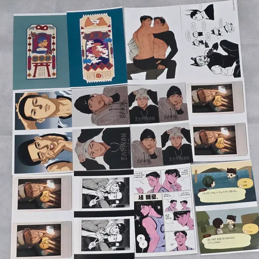 [BUNJANG] Slam Dunk Park Jeong Woo-seong Lee Myung-heon Clear Photocard Bundle Set / 슬램덩크 프박 우명 우성명헌 산왕 정우성 이명헌 투명 포카