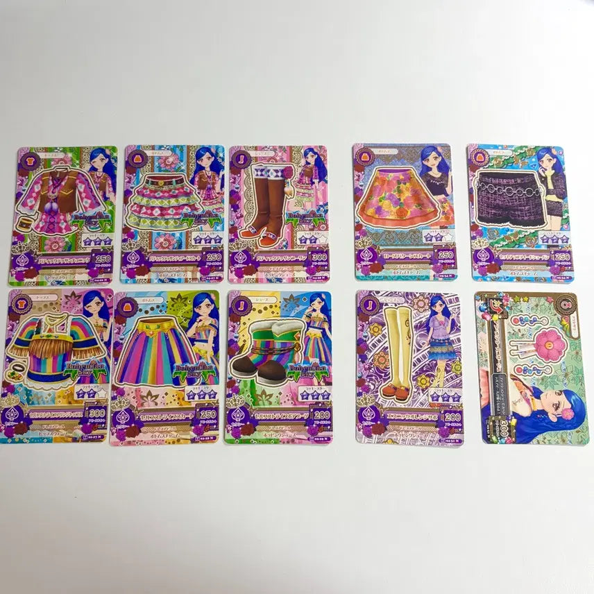[BUNJANG] Aikatsu Sora Japanese Card Bundle Set / 아이카츠 소라 일판 카드 10장 정리 일괄 판매