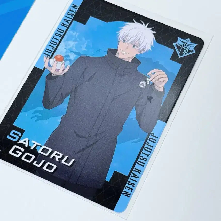 [BUNJANG] Jujutsu Kaisen Kurazushi Collaboration Gojo Satoru Set / 주술회전 쿠라스시 콜라보 클리어 파일 카드 스티커 - 고죠 사토루