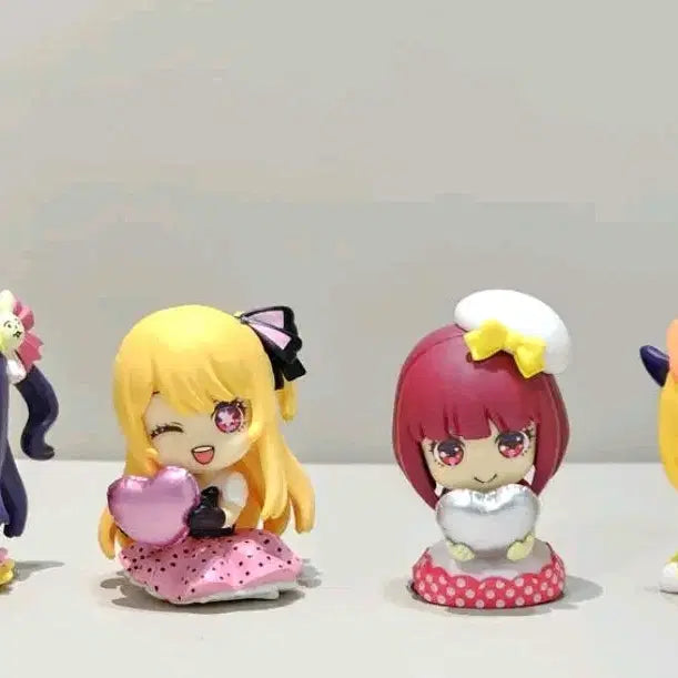 [BUNJANG] Oshi no Ko Sparkling Balloon Figure Set (4 Types, Sealed) / (최애의 아이) 반짝 벌룬 피규어 4종세트(미개봉새상품)