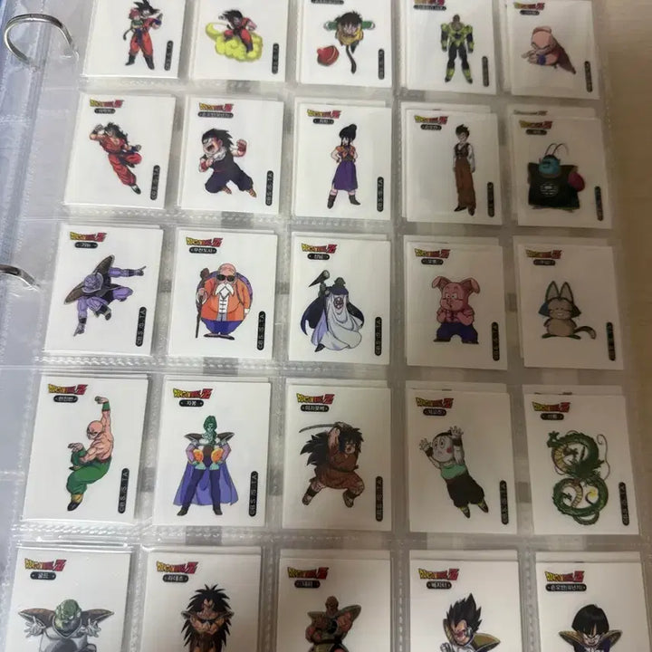 [BUNJANG] Dragon Ball Toy R Us Sticker Collection Complete Set / 드래곤볼 토이저러스 띠부씰 전종