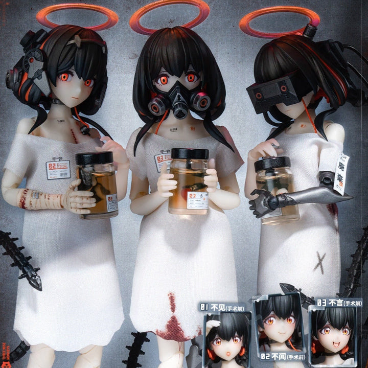 [SOLD OUT] 스네일쉘 SNAIL SHELL 세 원숭이 소녀 1/12 액션 피규어