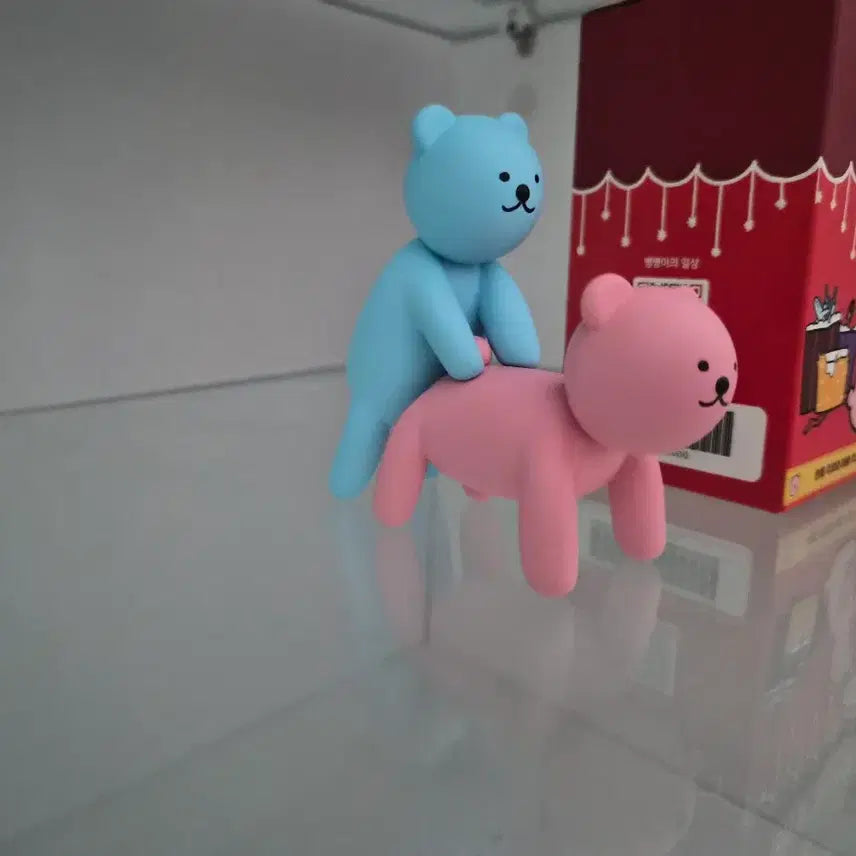 [BUNJANG] Kkikko Bear Figurines Set / 짱 귀여운 끼꼬 피규어 세트 팝니다.