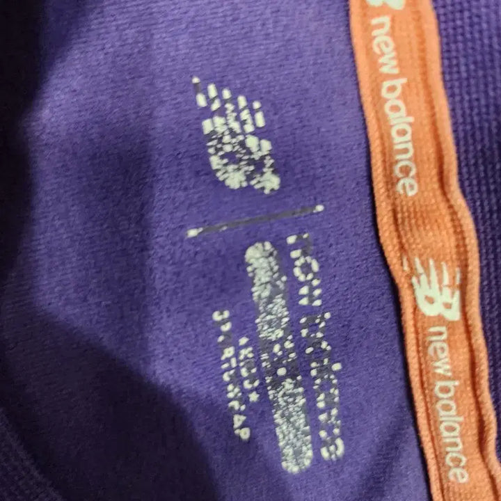 [BUNJANG] New Balance Purple T-Shirt and Shorts Set (T120, B110) / 뉴발란스 보라색 반팔티 + 반바지 세트 티120 바지110