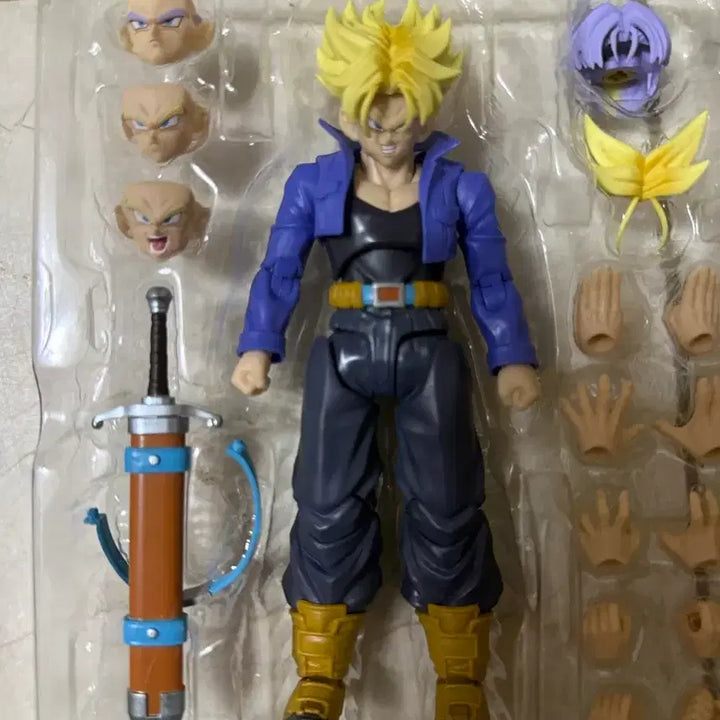[BUNJANG] Tamashii Nations Trunks Custom Head 1st Press Version Action Figure / shf 드래곤볼 트랭크그 톤센 헤드 커스텀 1차재판본