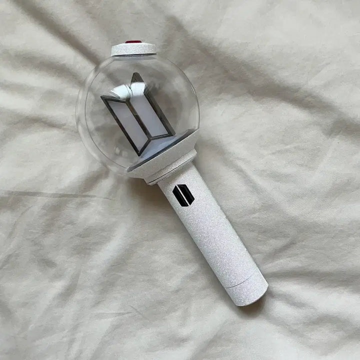 [BUNJANG] BTS Army Bomb Skin Stickers / 사미밤 스티커 빤짝이 화이트 bts 응원봉 스킨 아미밤 꾸미기 사미밤꾸미