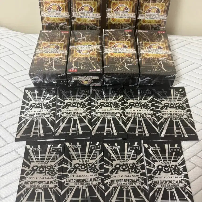 [BUNJANG] Yu-Gi-Oh! Limited Over Collection 8 Boxes + 9 Promo Packs / (새상품)리미티드 오버 컬렉션 9박스 +프로모 9팩