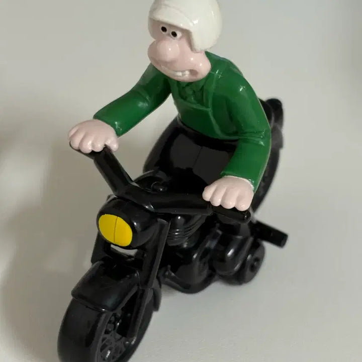 [BUNJANG] Wallace &amp; Gromit Pull-Back Car Wallace Motorcycle Figure / 월레스와그로밋 풀백카 월레스 오토바이 피규어