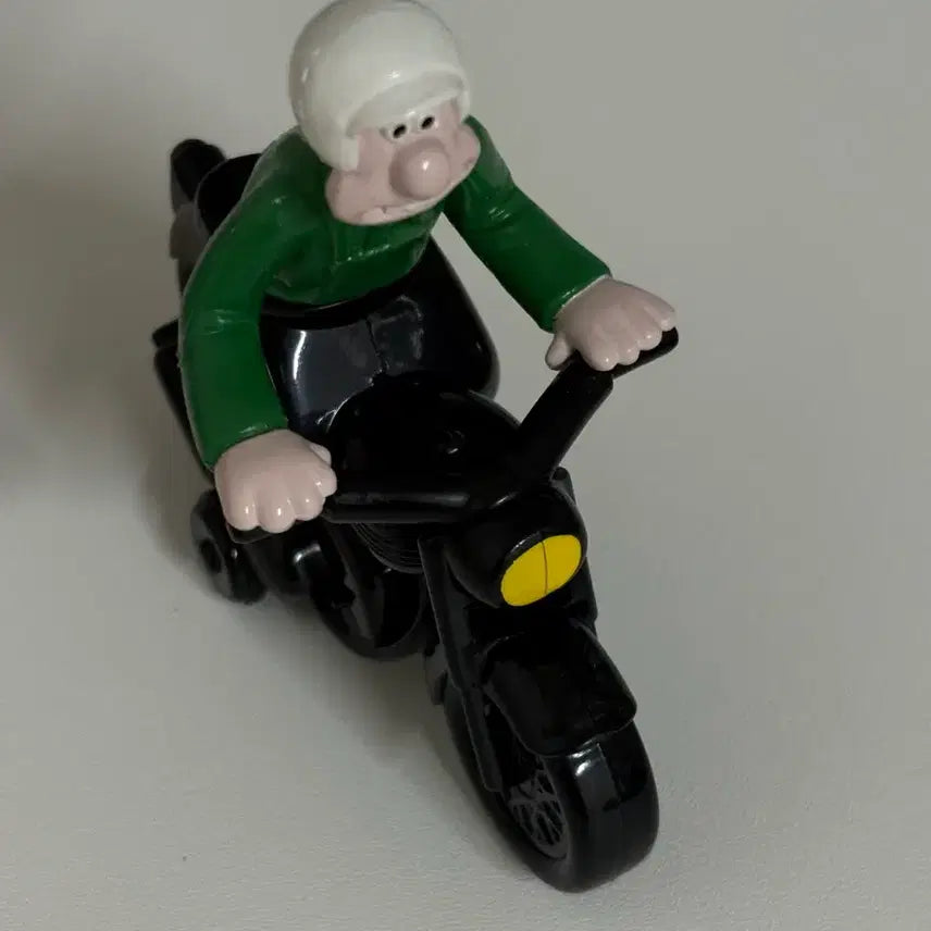 [BUNJANG] Wallace &amp; Gromit Pull-Back Car Wallace Motorcycle Figure / 월레스와그로밋 풀백카 월레스 오토바이 피규어