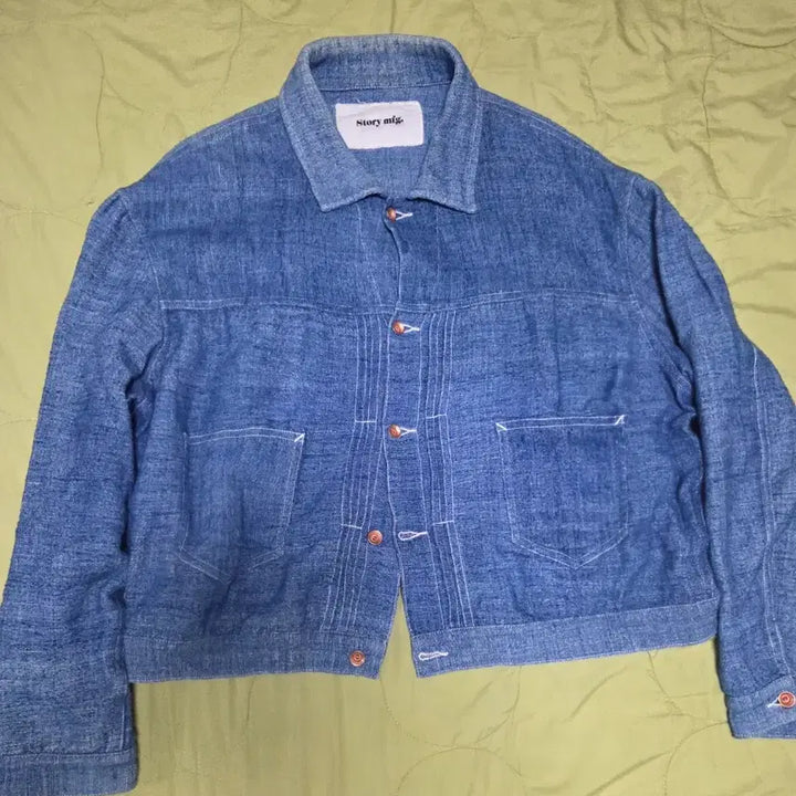 [BUNJANG] STORY MIG Denim Trucker Jacket / story mig 자켓