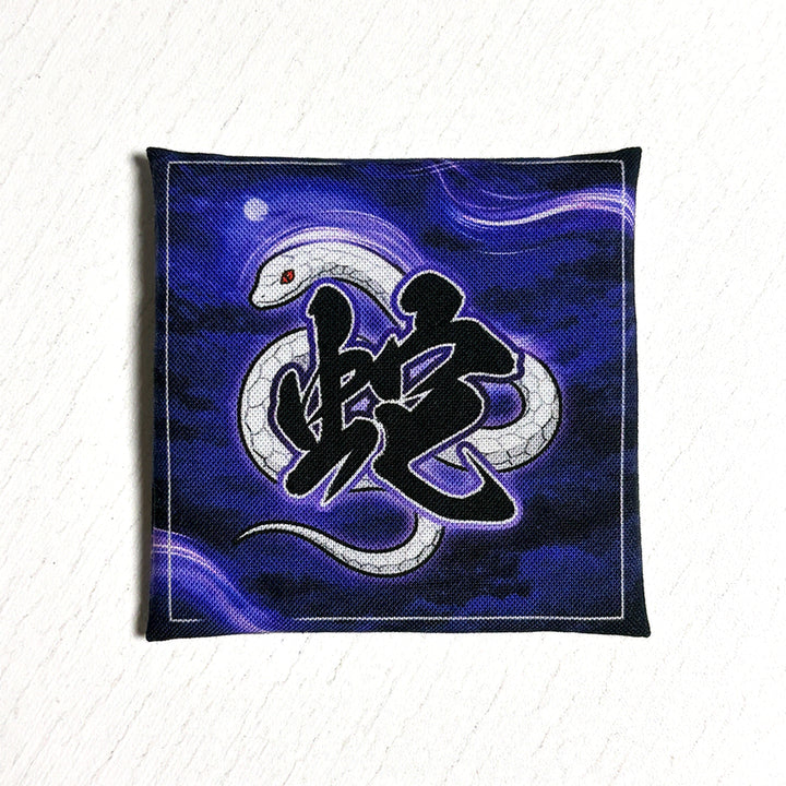 [BUNJANG] Demon Slayer Obanai Iguro Look-Up Handmade Cushion / 귀멸의칼날 오바나이 이구로 룩업 수제 제작 방석