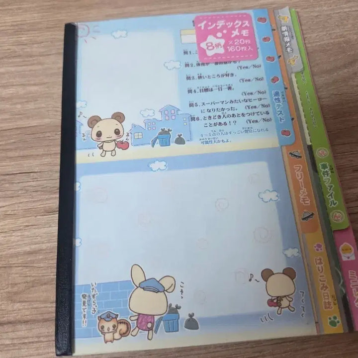 [BUNJANG] Heisei Retro Rabbit Police Tin Memo / 헤이세이 레트로 토끼경찰 통메모
