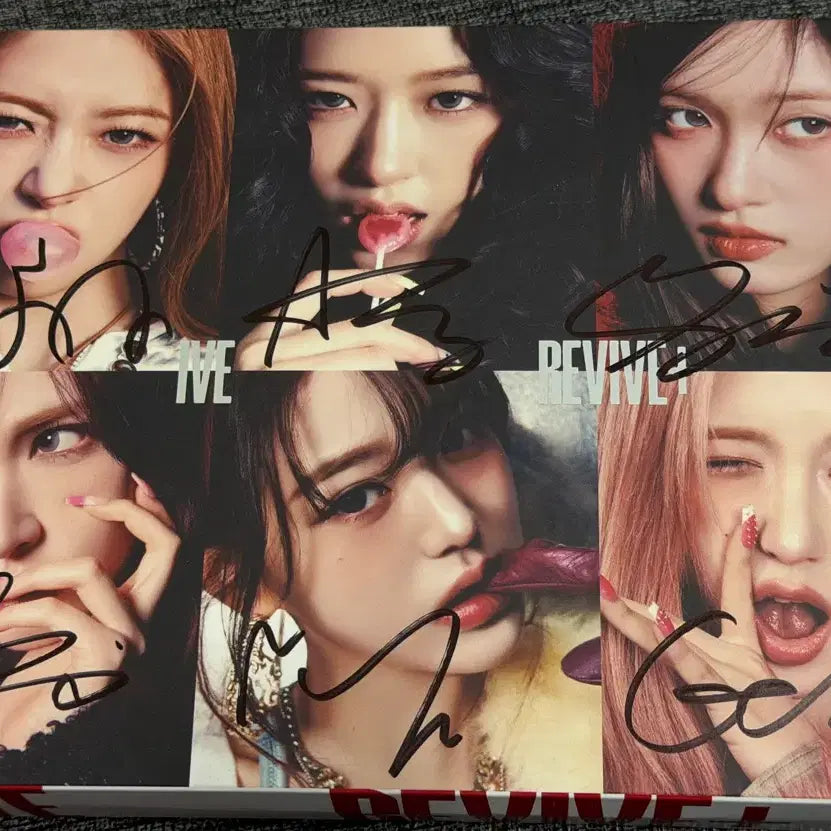 [BUNJANG] IVE Signed CD / 아이브 싸인씨디 안유진 장원영