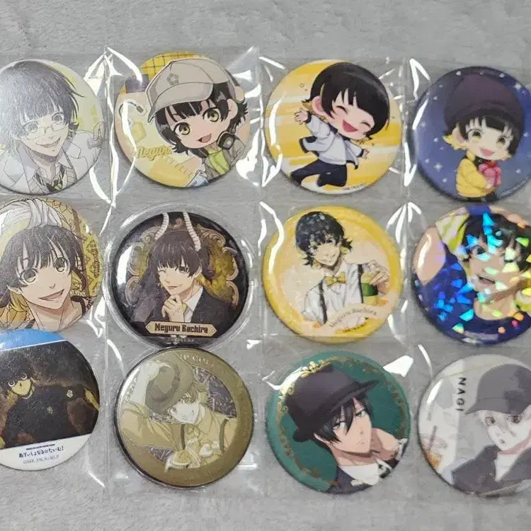 [BUNJANG] Blue Lock Bachira, Rin, Nagi Can Badge Set / 블루록 바치라, 린, 나기 캔뱃지