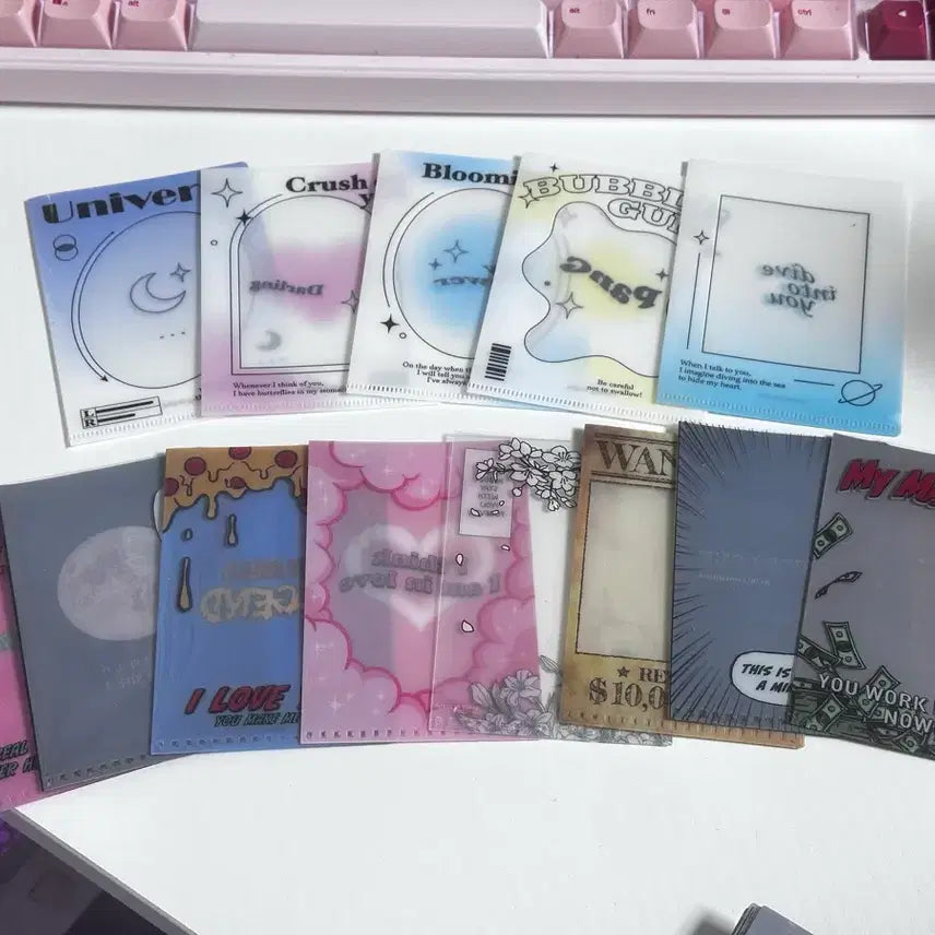 [BUNJANG] Photocard Frame, L Holder, Protective Film, Toploader Bundle Set / 포토카드 프레임 + L홀더 + 보호필름 + 탑로더 일괄